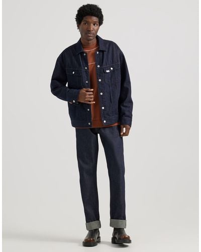 Lee Jeans X jean-michael basquiat - capsule - giacca - Blu