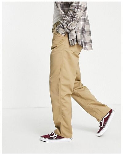 Carhartt Simple Relaxed Straight Fit Pants - Natural