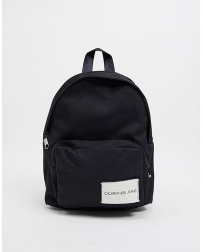 Calvin Klein Logo Backpack - Black