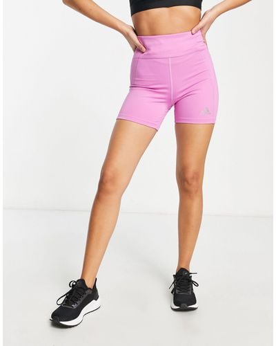 adidas Originals Adidas Running Own The Run legging Shorts - Pink