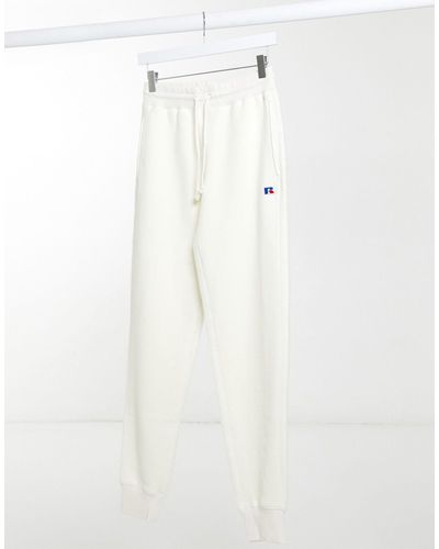 Russell Fleece joggers - White