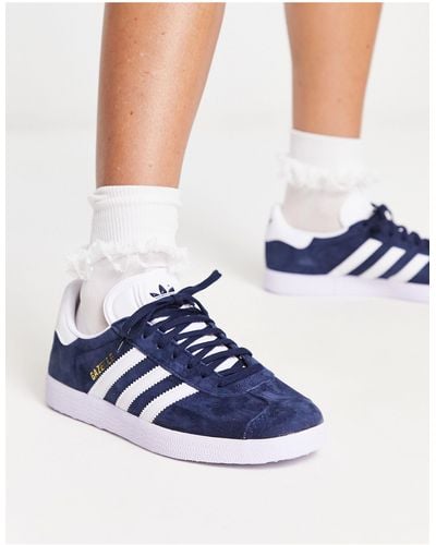 adidas Originals Gazelle - sneakers - navy - Blu