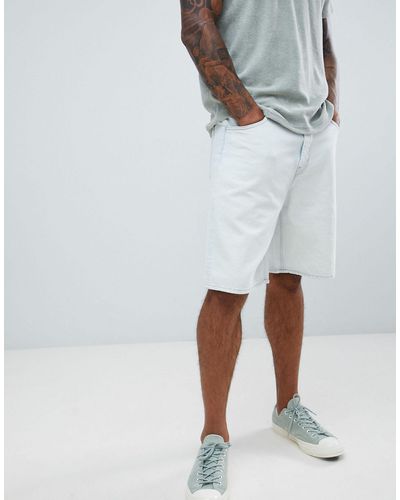 Blue Weekday Shorts for Men | Lyst
