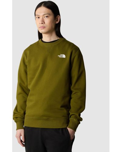 The North Face Simple Dome Crew Neck Sweatshirt - Green