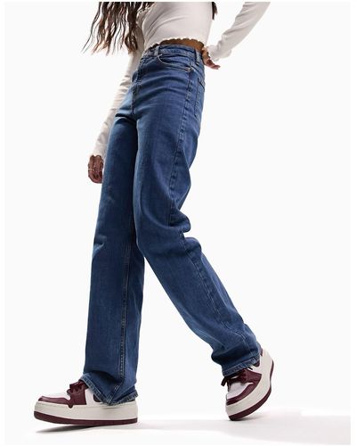 ASOS Easy - Rechte Jeans - Blauw