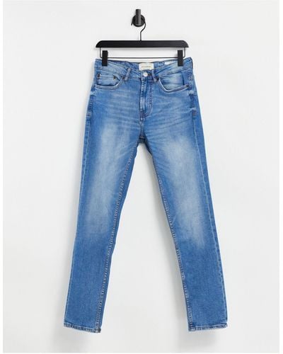 Pull&Bear Slim Jeans - Blue