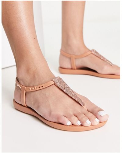 Ipanema – pop – glänzende sandalen - Pink