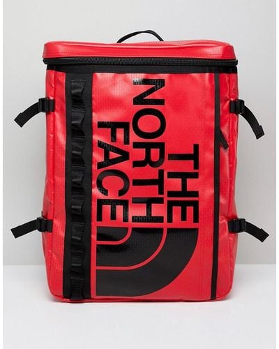 The North Face Base Camp Fusebox Backpack In Red