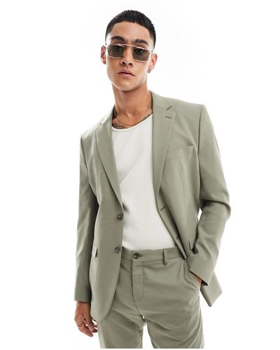 SELECTED Slim Fit Suit Jacket - Multicolor