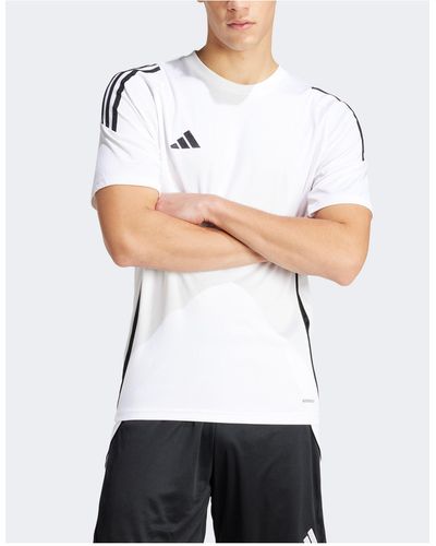 adidas Originals Adidas - football tiro 24 - t-shirt bianca - Bianco