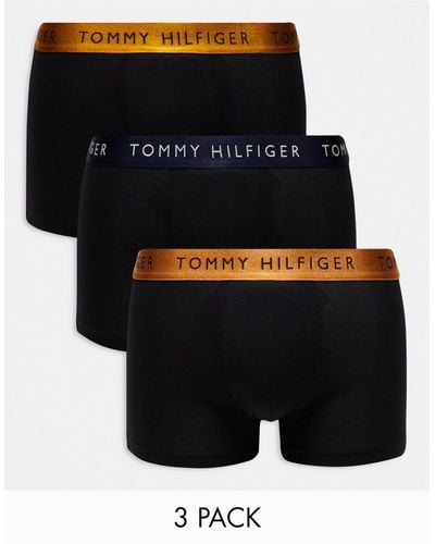Tommy Hilfiger – 3er-pack unterhosen - Schwarz