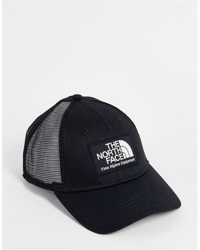 The North Face Mudder Trucker Cap With Mesh Back - Black