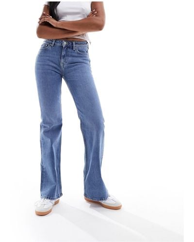 & Other Stories Low Rise Flared Jeans - Blue