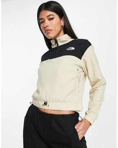 The North Face Zumu Overhead Track Jacket - White