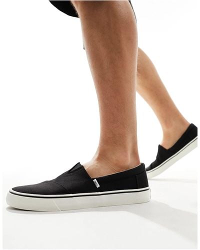 TOMS Alpargata fenix - sneakers senza lacci nere - Bianco
