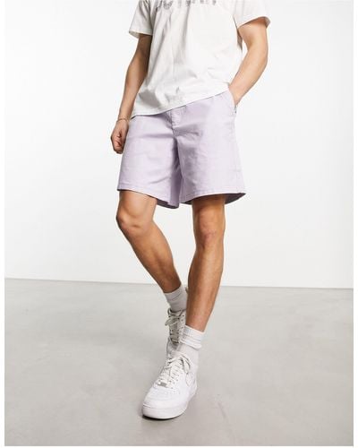 ASOS Boxy Chino Shorts - White