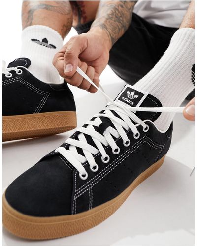 adidas Originals – stan smith cs – wildleder-sneaker - Schwarz