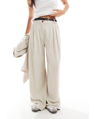 Vero Moda Aware Tailored Pleated Trouser Co-ord - White