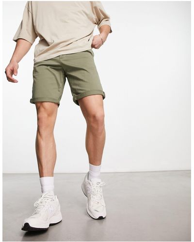 Jack & Jones Intelligence - Slim-fit Chinoshort - Naturel