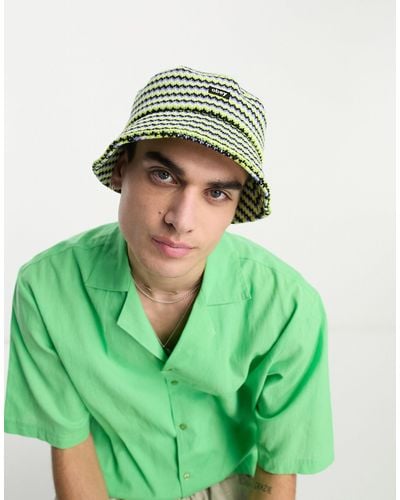 Obey Anno - cappello da pescatore nero - Verde