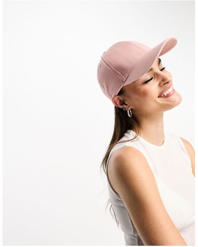 ASOS Plain Cotton Cap - Pink