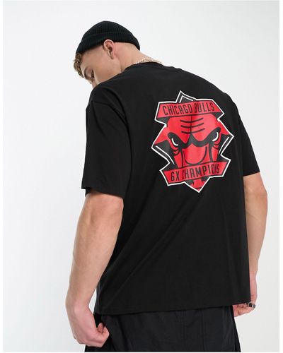 KTZ Chicago Bulls - T-shirt Met 'chicago Bulls'-print - Rood