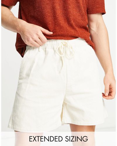 ASOS Pantalones cortos blanco hueso - Multicolor