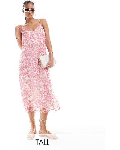 Vero Moda Cami Midi Dress - Pink