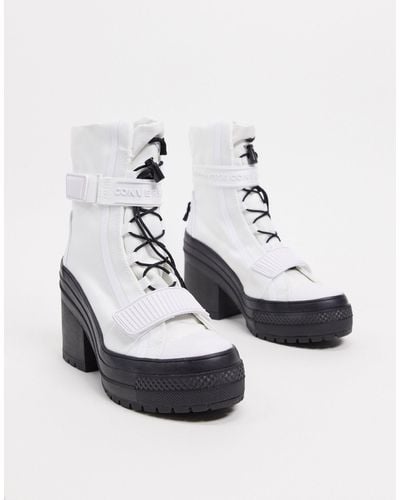 Converse Chuck Taylor All Star Gr82 Heeled Boot - White