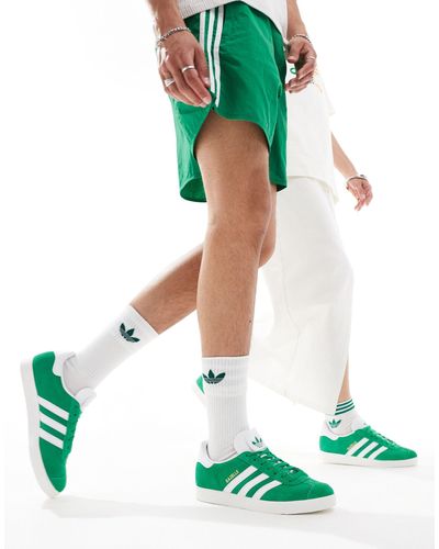 adidas Originals Gazelle Trainers - Green