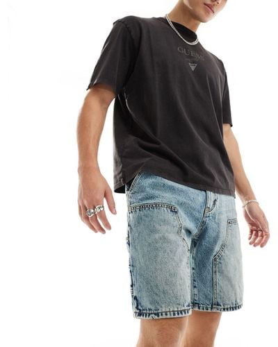 Guess – carpenter-jeans-shorts - Schwarz