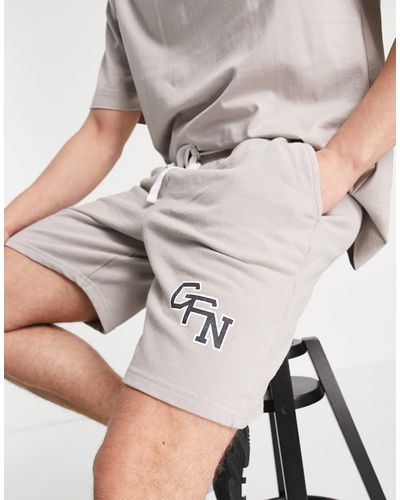 Good For Nothing – shorts aus jersey - Grau