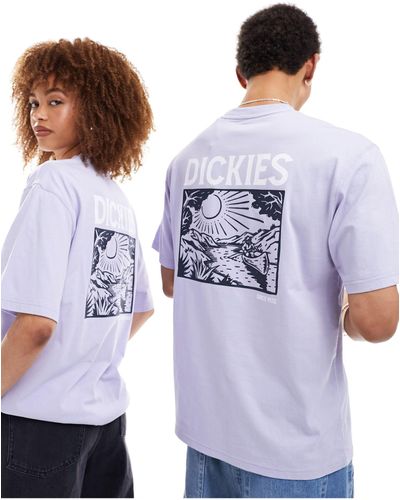 Dickies – patrick springs – t-shirt - Blau