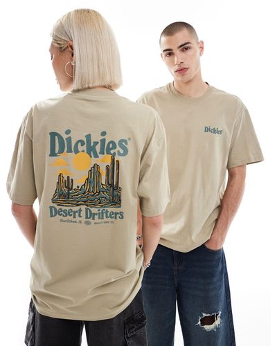 Dickies – chilhowie – kurzärmliges t-shirt - Natur