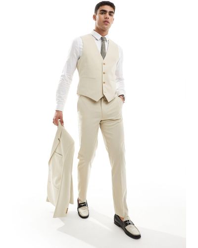 ASOS Slim Suit Trouser - White