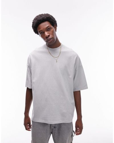 TOPMAN Extreme Oversized Fit T-shirt - Gray