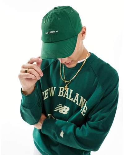 New Balance Cappellino con logo lineare - Verde