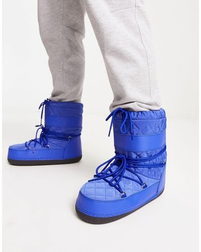 Truffle Collection Snow Boots - Blue