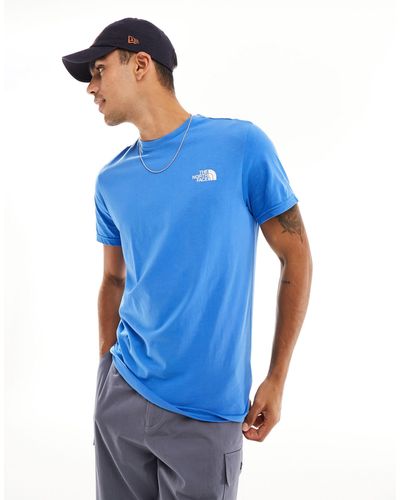 The North Face Simple Dome - T-shirt - Blauw