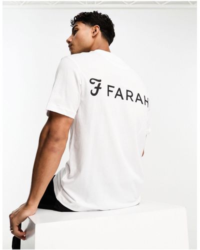 Farah Trafford T-shirt - White