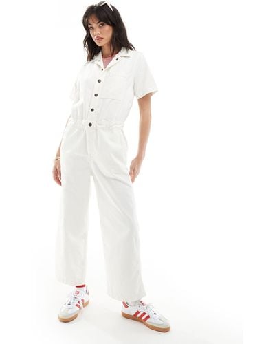 Levi's Jumpsuit With Short Sleeves - White