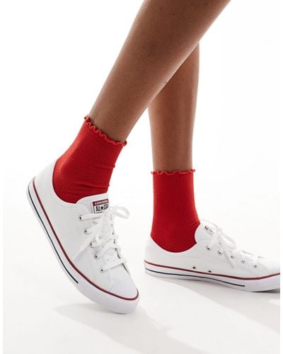 Converse – chuck taylor all star dainty ox – sneaker - Rot