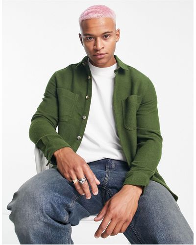 ASOS Camicia giacca - Verde