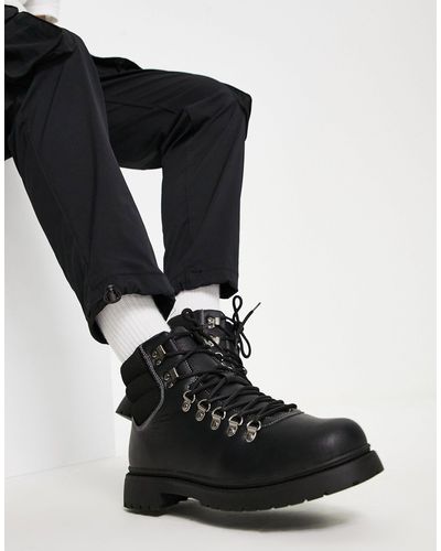 French Connection Hiker Boots - Black