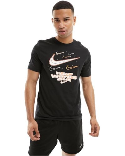 Nike Dri-fit Iykyk Graphic T-shirt - Black
