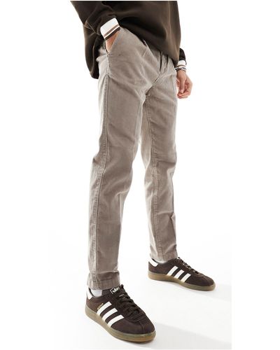 New Look Cord Trousers - Brown
