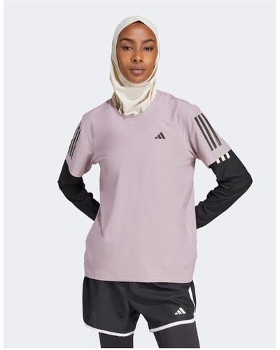 adidas Originals Adidas Running Own The Run T-shirt - Pink