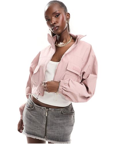 Sixth June Co-ord Cropped Jacket - Pink
