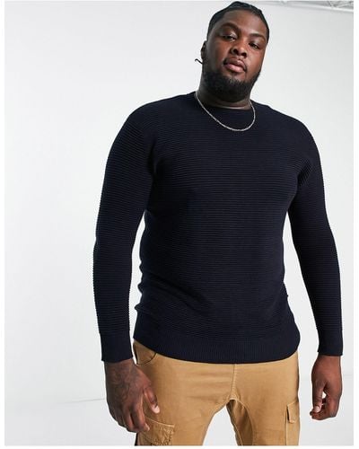 French Connection Plus Sweater - Blue