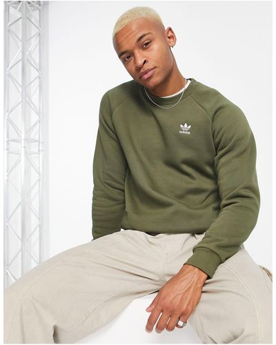 adidas Originals Trefoil Essentials - Sweatshirt Met Logo - Groen